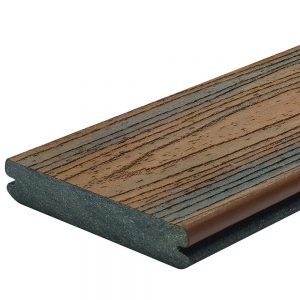 Spiced Rum Trex Decking Grooved Boards