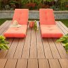 Tiki Torch Trex Decking