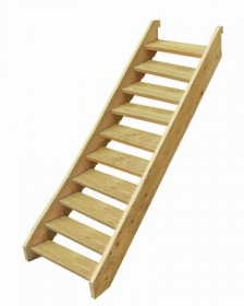 Treated Pine Stair Kit - Ten Tread