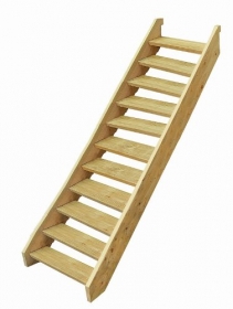Treated Pine Stair Kit - Eleven Tread