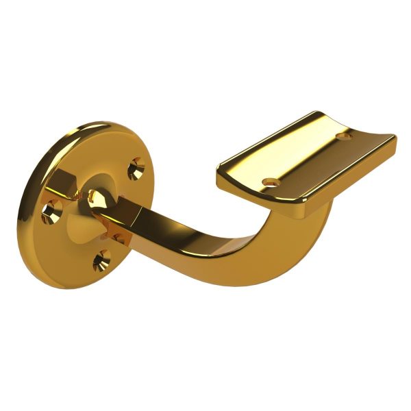 444 Gold-plated-Handrail Bracket