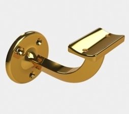 449 Gold Handrail Bracket