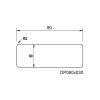 90x30mm Design Pine DAR Pencil Round Edges 5.4m