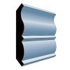 Cornice No. 2 MDF Primed 5.4m Length