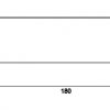 180x18mm Bullnose Fascia Board