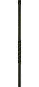 16x16mm Double Twist Wrought Iron Baluster
