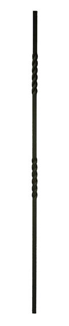 16x16mm Double Twist Wrought Iron Baluster
