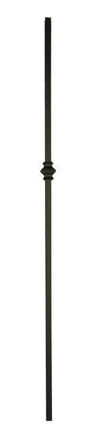 16x16mm Single Knuckle Wrought Iron Baluster