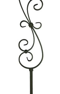 16x16mm 'S' Scroll Wrought Iron Baluster