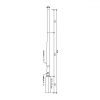 1000x42x42mm Regency Pin Baluster