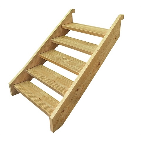 Treated Pine Stair Kit - Five Tread