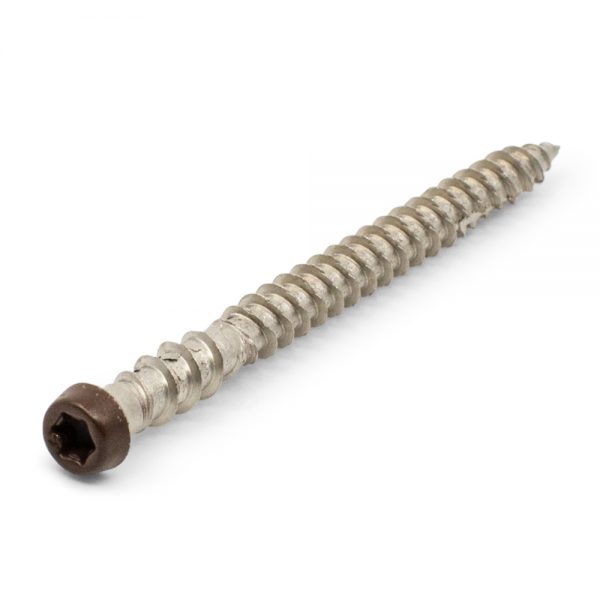 Trex Spiced Rum Colour Screws for Timber Substrate
