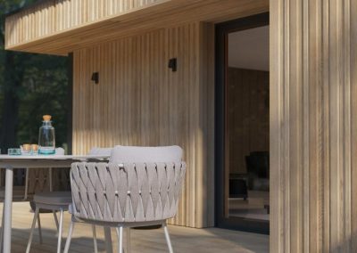 Millboard Cladding Golden oak