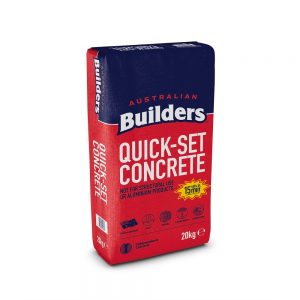 Australian Builders 20KG Quick Set Concrete