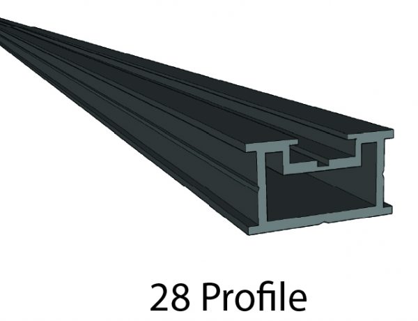 Clickdeck Aluminium Profile