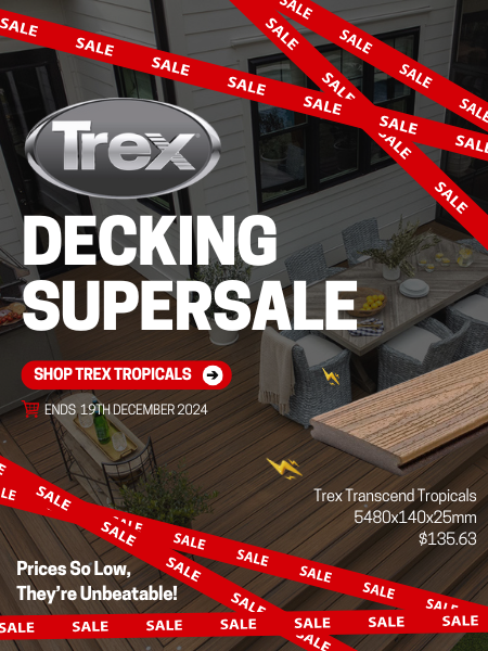 End Of Year Sale Trex Tropicals Composite Decking