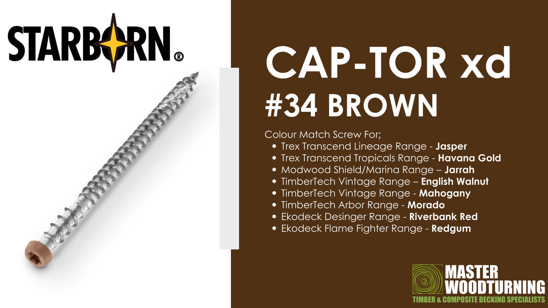 CAP-TOR xd Screws