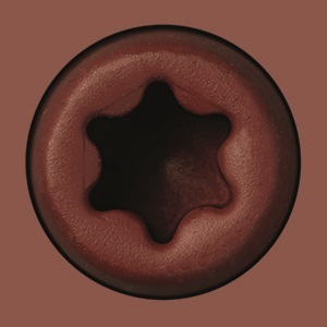 Starborn Colour Match Screws #82 Mahogany