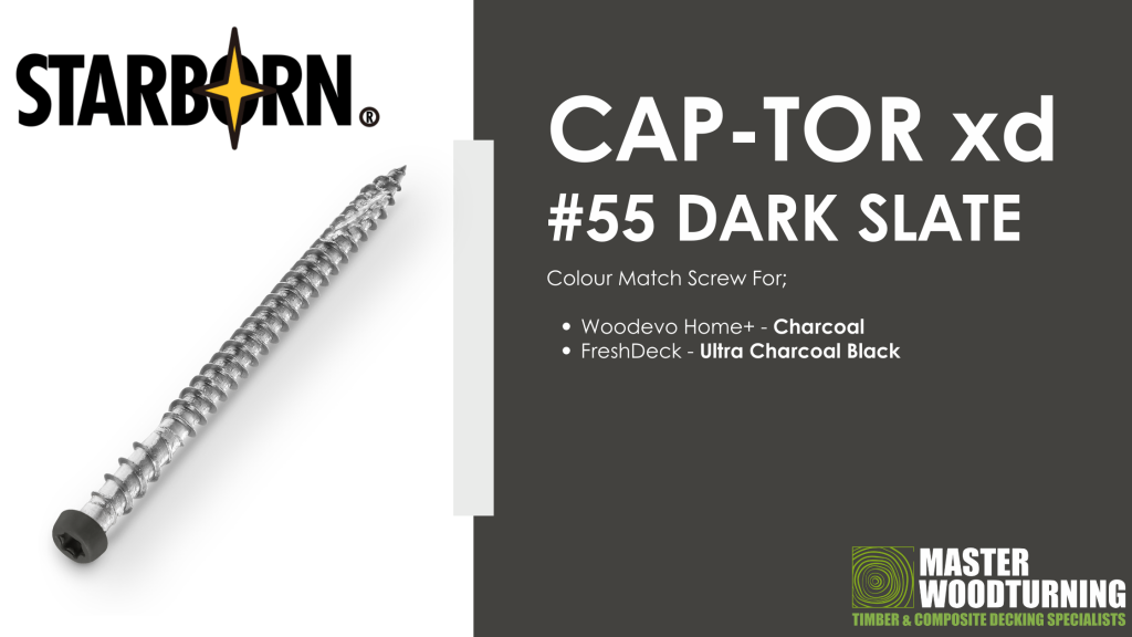 Starborn Colour Match Screws #55 Dark Slate