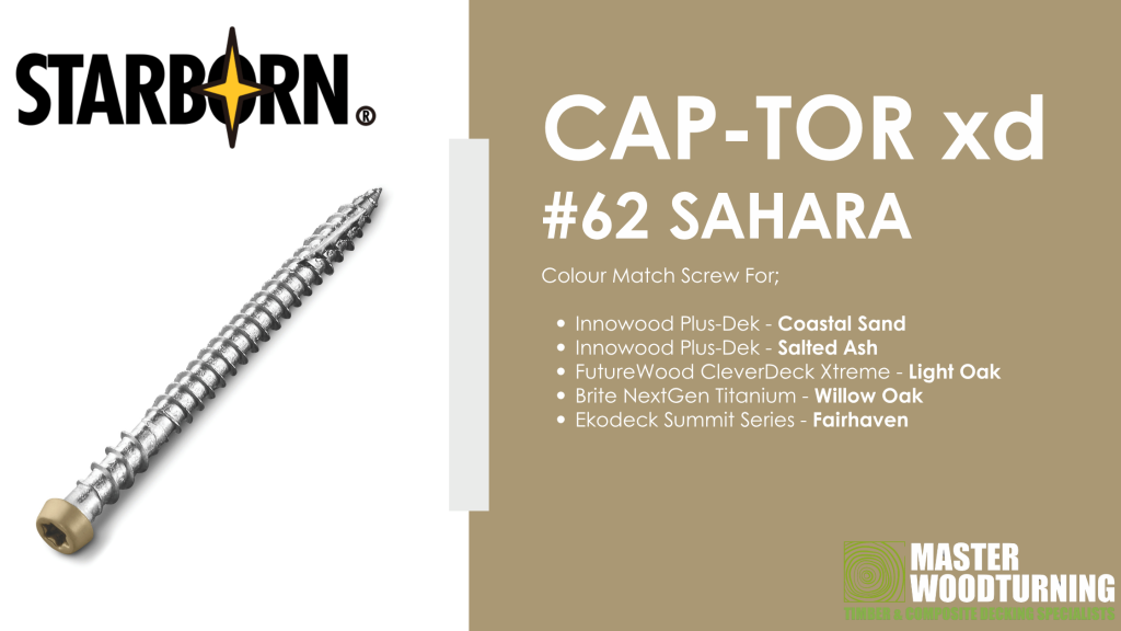 Starborn Colour Match Screws 62 sahara