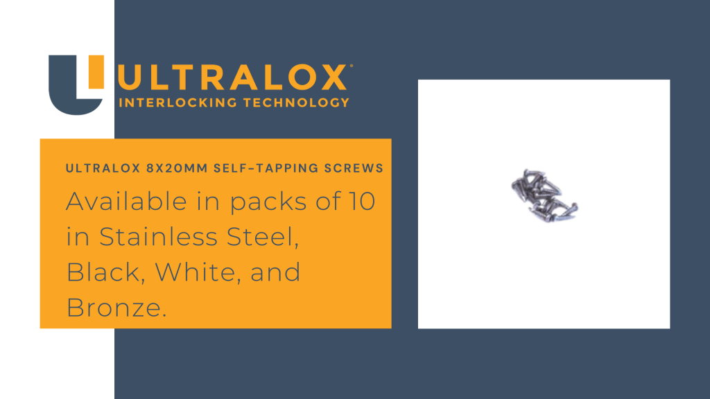 Ultralox 8x20mm Self-Tapping Screws