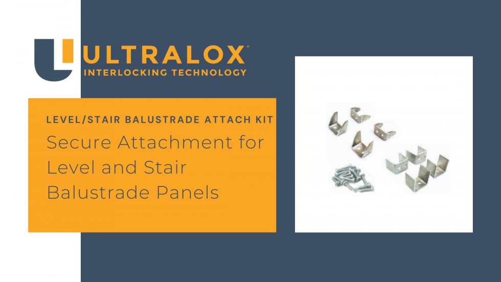 Ultralox Balustrade Attach Kit | Secure Railing Connection