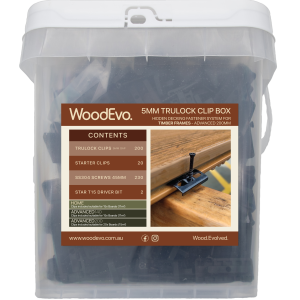WOODEVO TruLock Clip Box - Timber