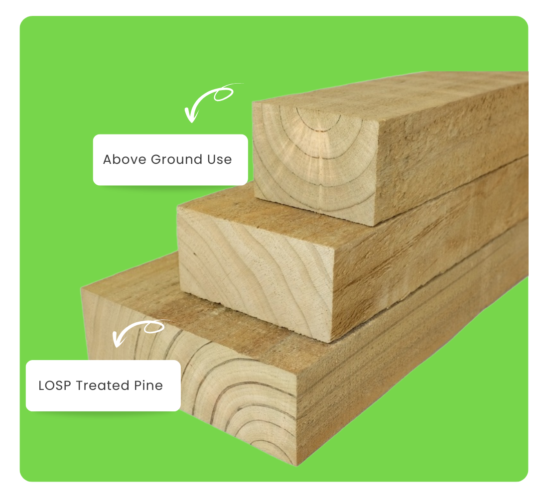 LOSP Treated Pine