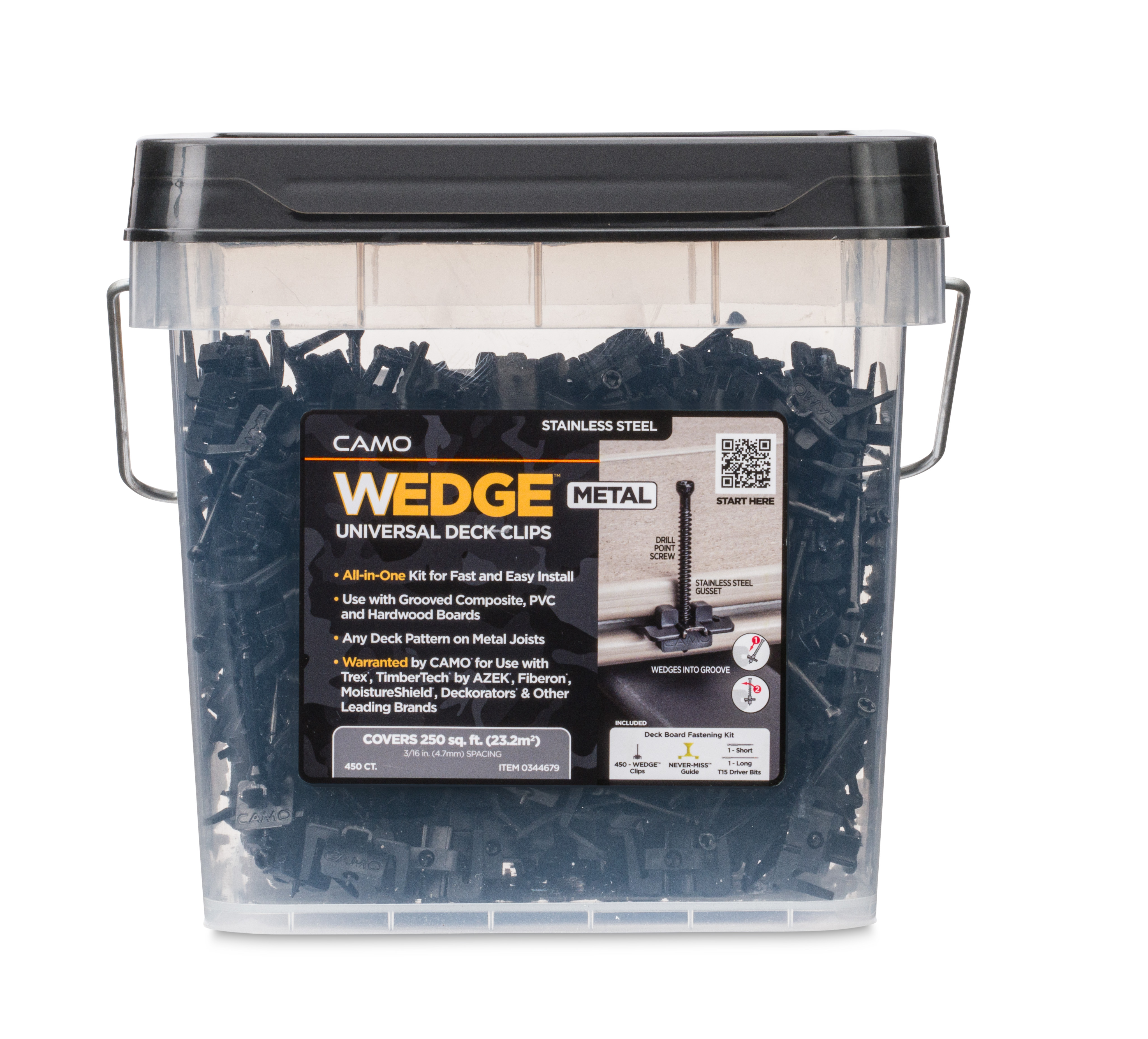 CMO-PKG-450ct-WEDGEMETAL_Clips-0344679-Front-PMS151-HR CAMO WEDGE CLIP SIDE FIXING METAL SUBSTRATE