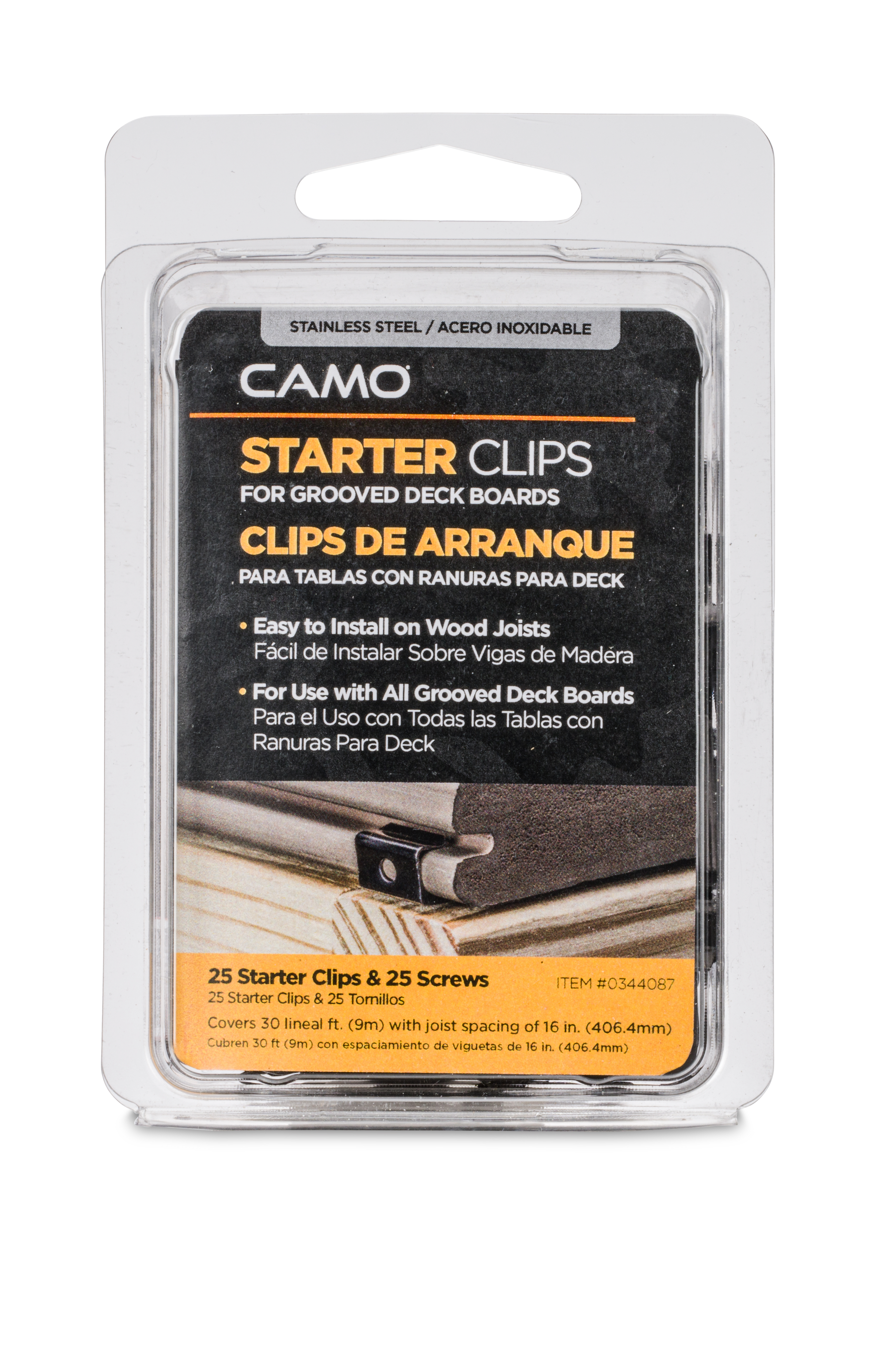 CMO-PKG-StarterClips-0344087-Front-PMS151-HR CAMO STARTER CLIPS COMPOSITE DECKING