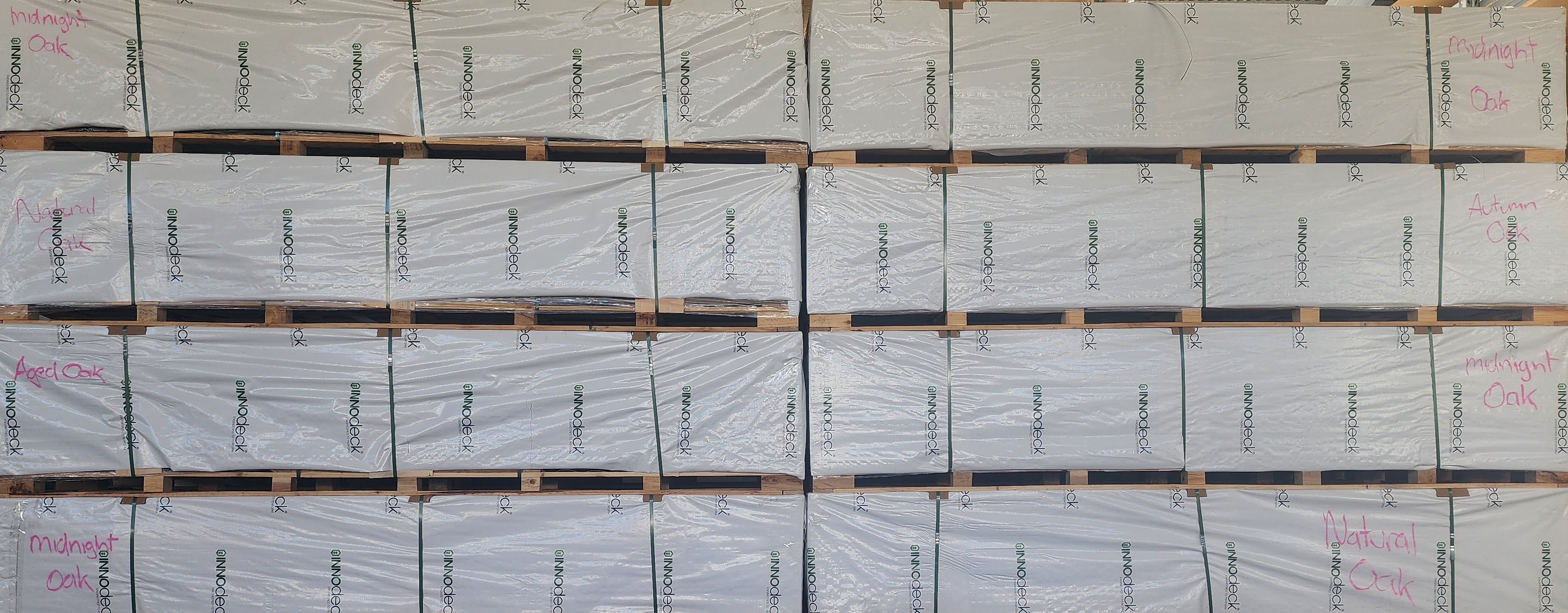 Innodeck Packs composite decking